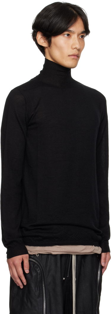 Sveter Rick Owens Rick Owens Concordians Level Turtleneck Sweater Čierna | RU02E1624 WS, 1