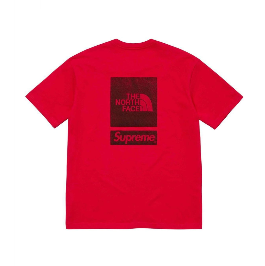 Tričko Supreme Logo T-Shirt by Supreme x The North Face Červená | SUP-SS24-048, 0