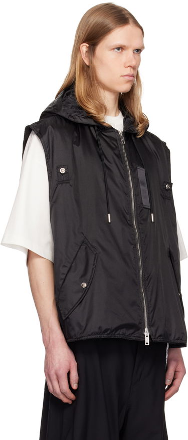Vesta Mastermind WORLD Mastermind World Hooded Nylon Vest Čierna | MW25S14-VE002-501, 1