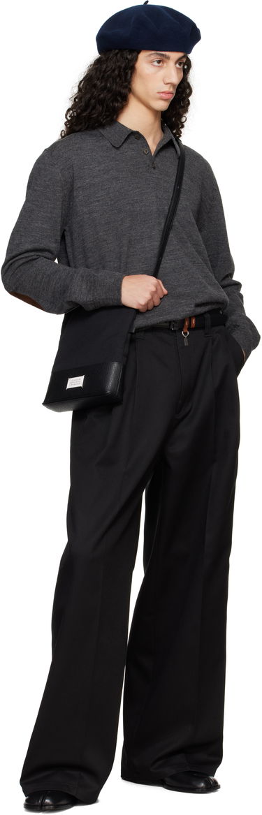 Nohavice Maison Margiela Maison Margiela Skater Chino Trousers Čierna | S50KA0652 S54042, 4
