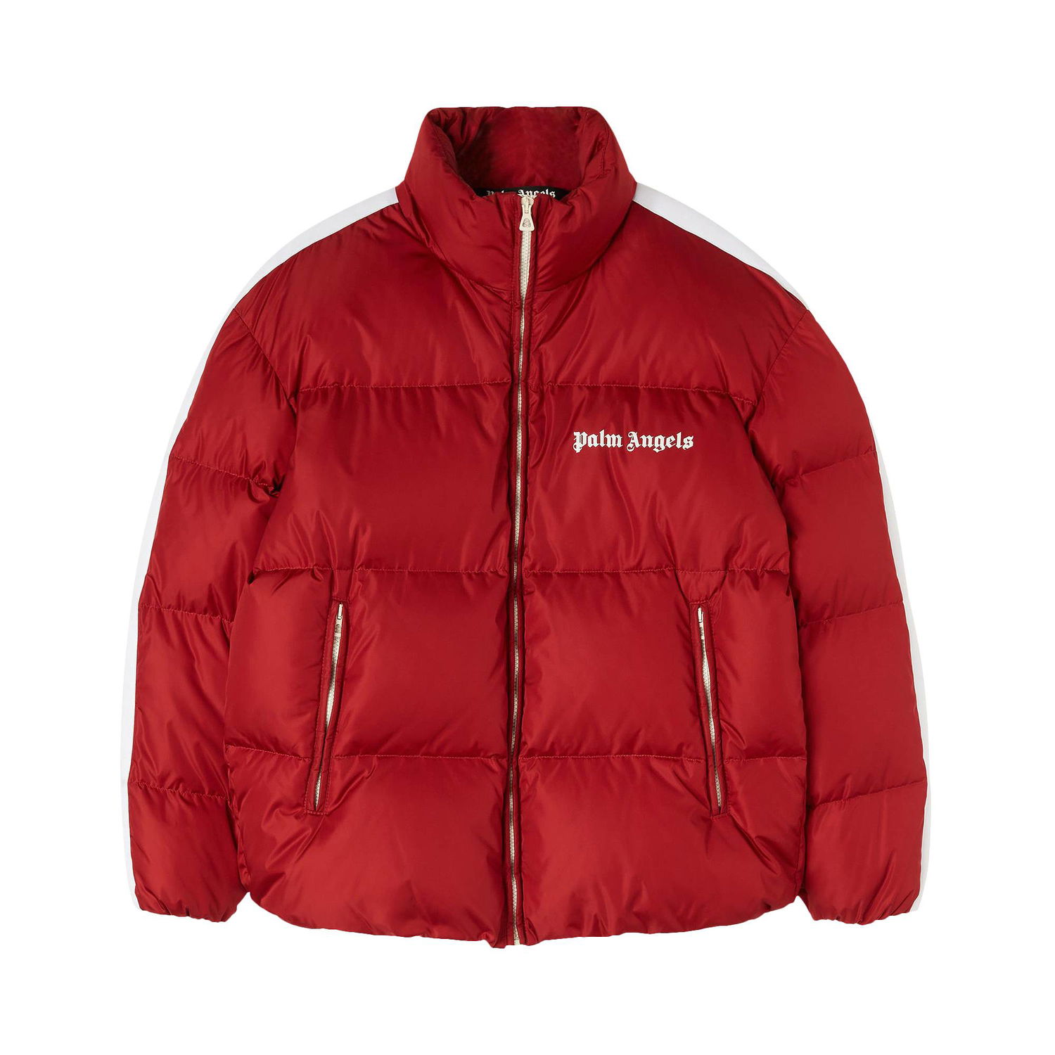Prešívaná bunda Palm Angels Classic Track Down Jacket Červená | PMED019F22FAB0012501, 1