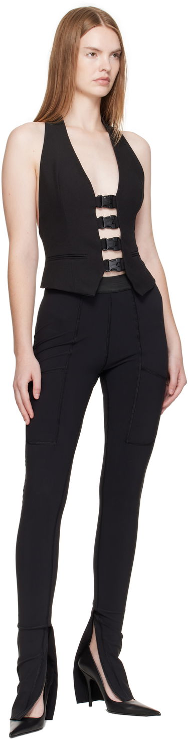 Tielko Coperni Coperni Multi Buckle Halter Top Čierna | COPT35F3004, 3