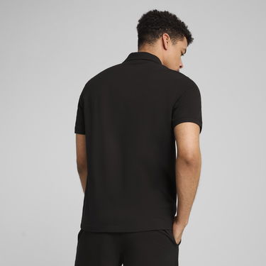 Polo tričko Puma Essentials Logo Pique Polo Čierna | 682552_01, 3