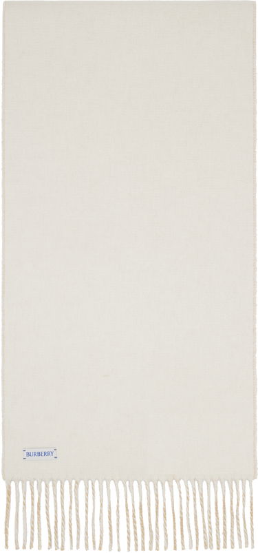 Šál Burberry Burberry Cashmere Scarf with Fringes Béžová | 8110020, 1