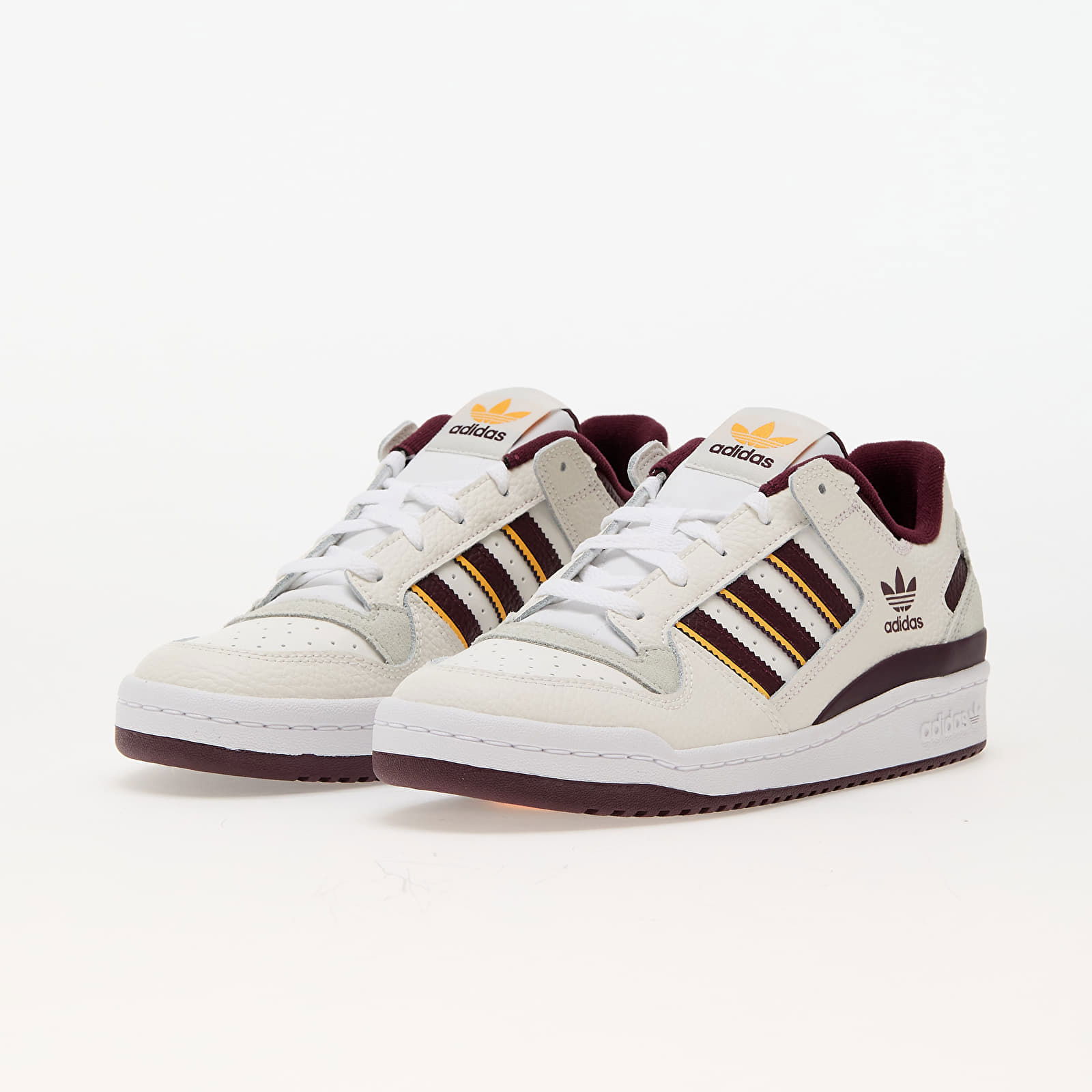 Forum Low Cl Core White/ Team Maroon/ Cloud White