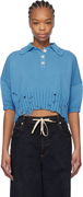 Marni Cropped Knit Polo