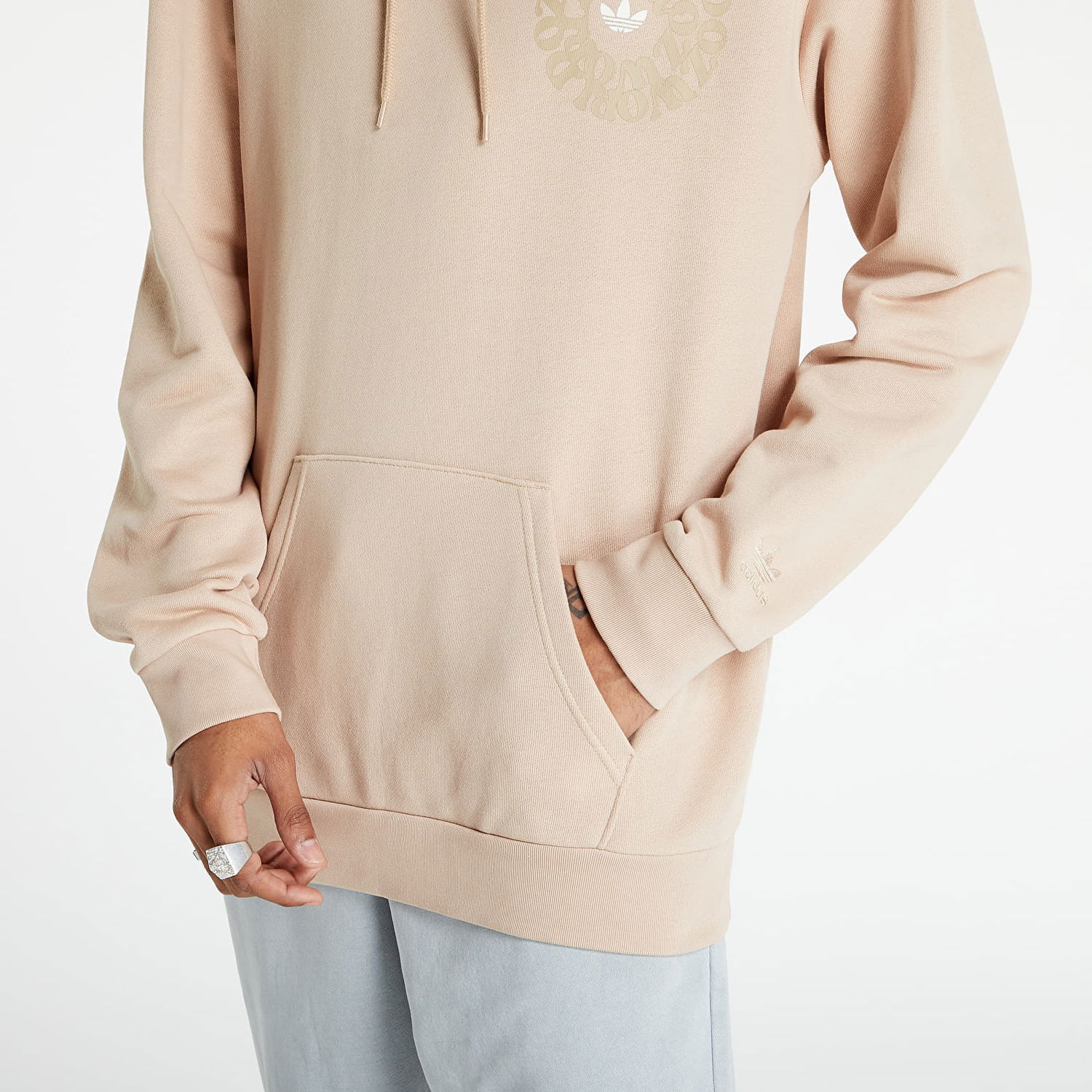 Mikina adidas Originals Ozworld Béžová | HL9252, 1