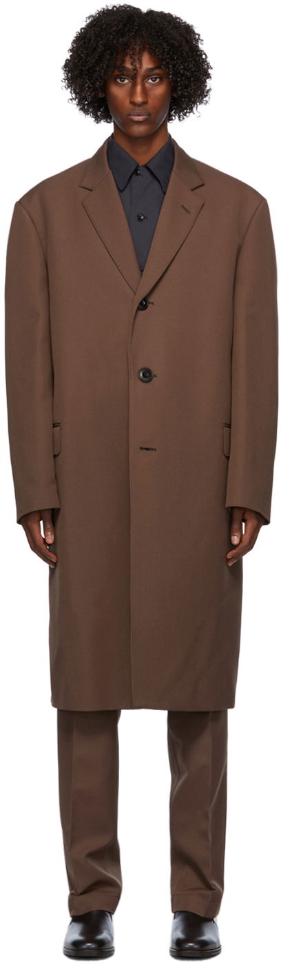 Kabáty LEMAIRE Lemaire Suit Coat Hnedá | X 203 CO147 LF483, 0