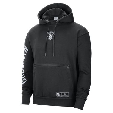 Mikina Nike Brooklyn Nets Courtside NBA Fleece Pullover Hoodie Čierna | DH9443-010, 0