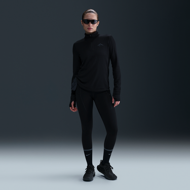 Sveter Nike Nike Trail Long-Sleeve Running Top Čierna | hj2248-010, 4