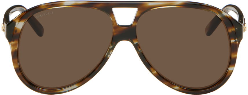 Slnečné okuliare Gucci Aviator Hnedá | GG1286S-003, 0