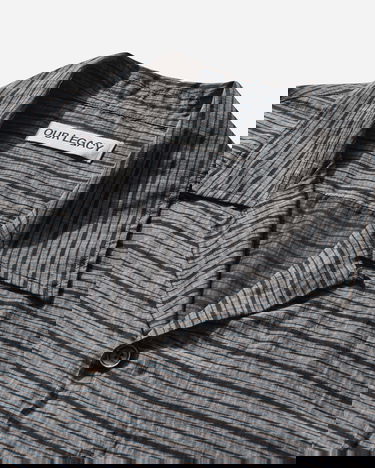 Košeľa OUR LEGACY Short Sleeve Shirt Picnic Check Šedá | M2252HP 001, 3