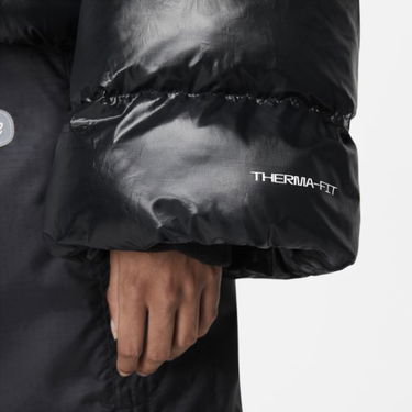 Bomber bunda Nike Therma-FIT City Series Synthetic-Fill Hooded Jacket Čierna | DQ6893-010, 3