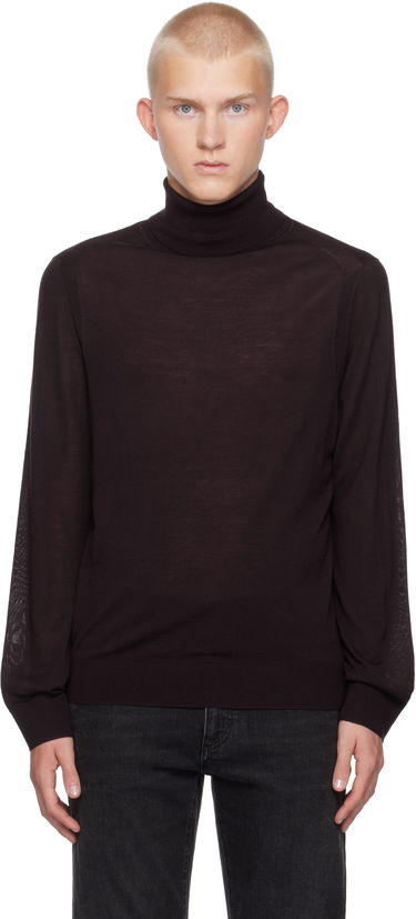 Sveter Paul Smith Paul Smith Roll Neck Turtleneck Hnedá | M1R-565X-M02093-59, 0