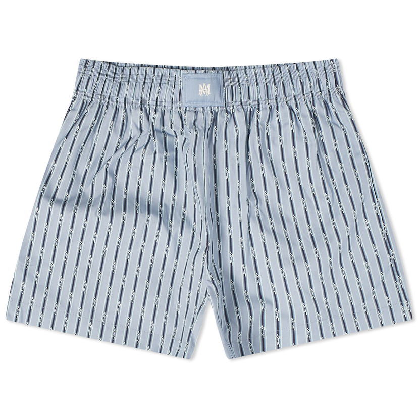 Spodná bielizeň a ponožky AMIRI Pinstripe Boxer Shorts Modrá | PS24WPB001-420