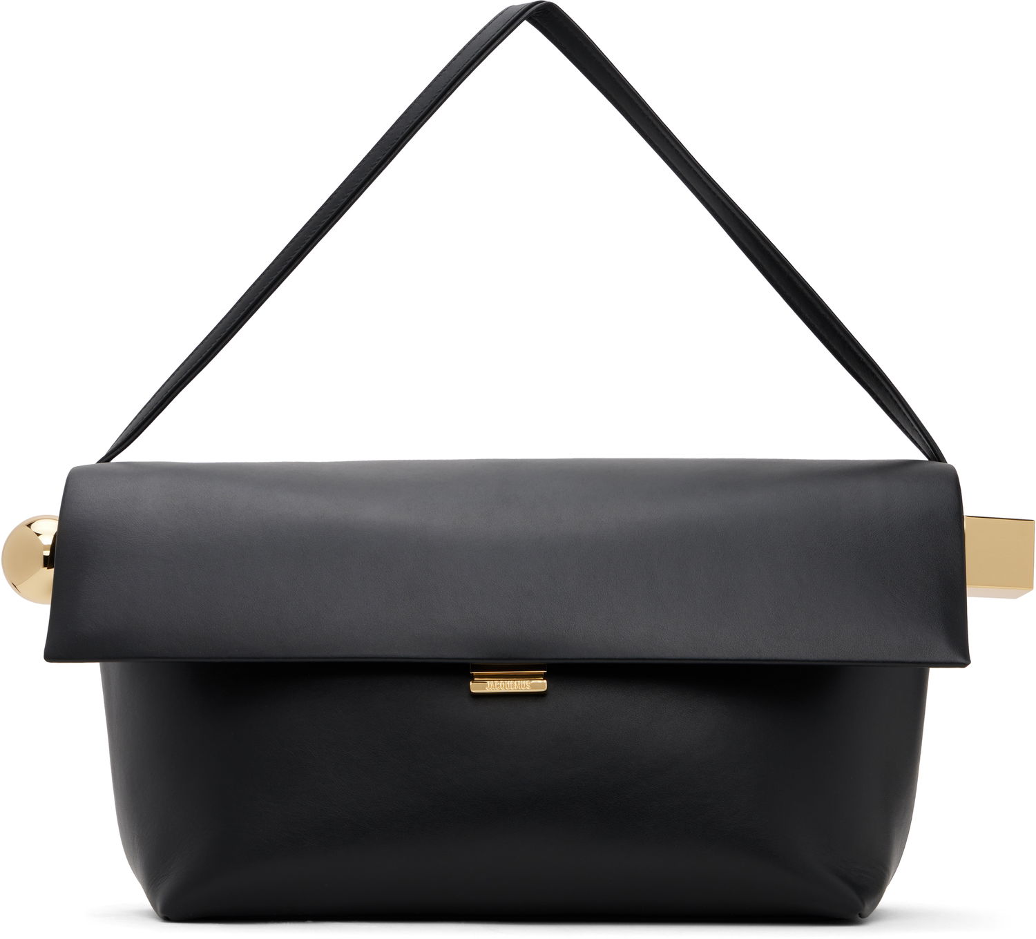 Taška cez rameno Jacquemus La Casa 'Le grand Rond Carre' Bag Čierna | 24H243BA384-3173, 0