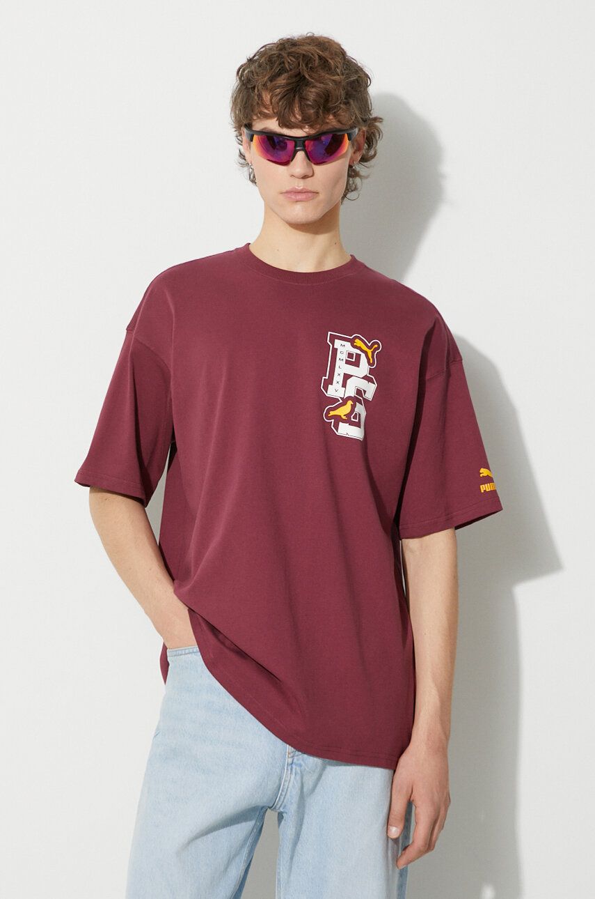 Tričko Puma T-Shirt With Print Červená | 622201, 0