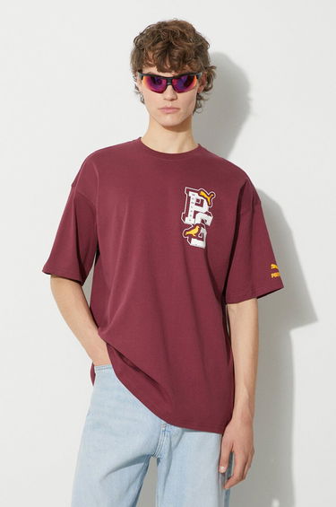 Tričko Puma T-Shirt With Print Červená | 622201, 0