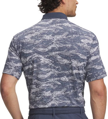 Polo tričko Under Armour UA Drive Chill Printed Polo Shirt Modrá | 1389597-045, 1