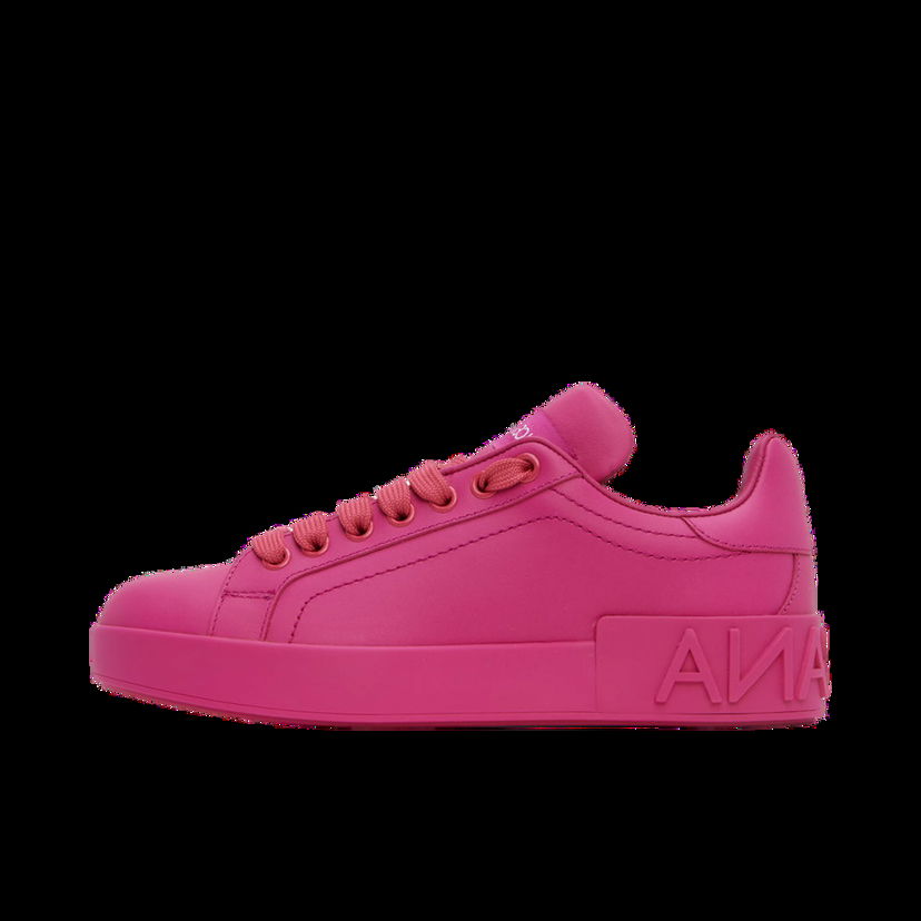 Tenisky a topánky Dolce & Gabbana Pink Portofino Sneakers Ružová | CK1544 A1065