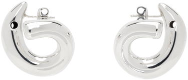 Náušnice Bottega Veneta Polished Silver Earrings Metalická | 795603 V5070, 0
