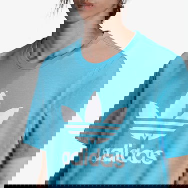 Tričko adidas Originals Trefoil Modrá | HE9513, 2