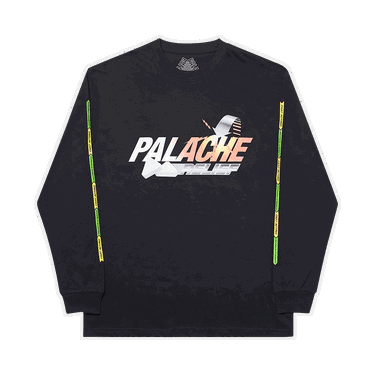 Tričko Palace Palache Longsleeve Čierna | P18LS011, 0
