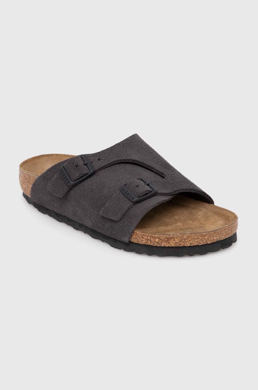 Tenisky a topánky Birkenstock Zürich Suede Sandals Šedá | 1028547, 0