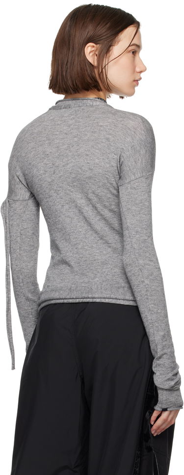 Sveter Ottolinger Ottolinger Strappy Knit Cardigan Šedá | 2204020311, 2