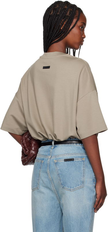 Tričko Fear of God Fear of God Milano Short Sleeve T-Shirt Béžová | FGE250-520VIS, 2