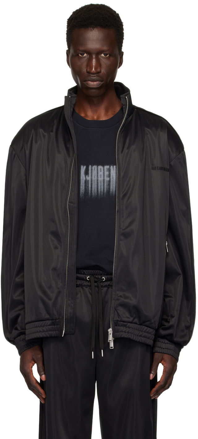 Bomber bunda Han Kjøbenhavn Han Kjobenhavn Oversized Track Jacket Čierna | M-133952, 0