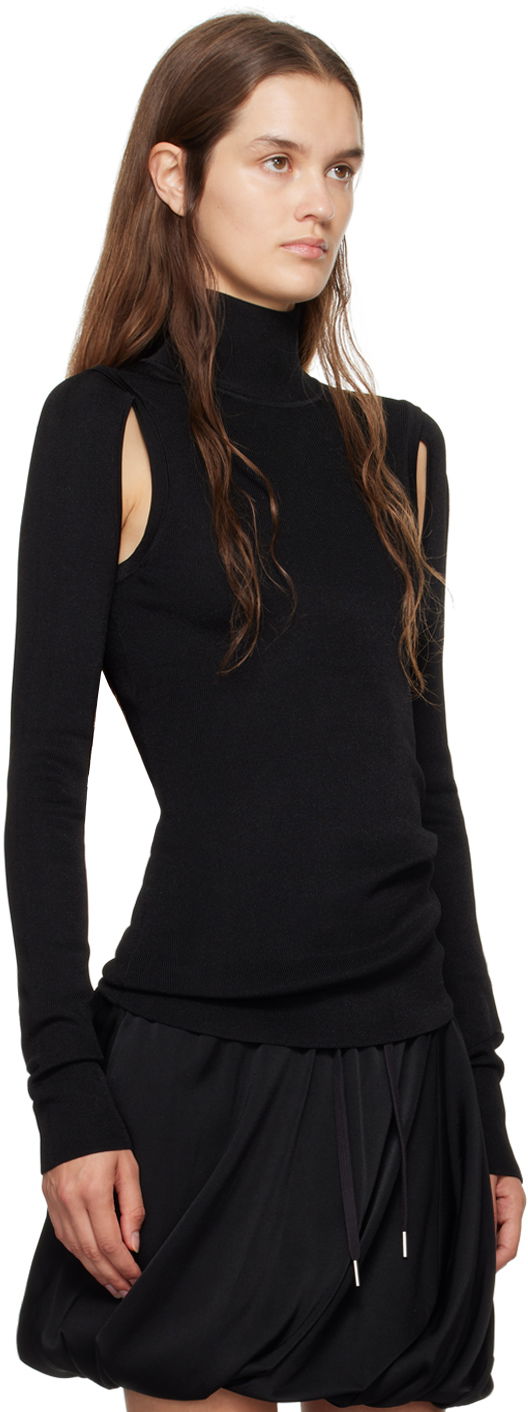 Helmut Lang Air Cutout Turtleneck