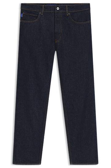 Džínsy BOSS Regular Fit Jeans Modrá | 50511484, 0