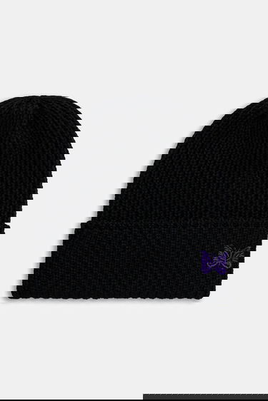 Kulicha Needles Needles Watch Cap Ribbed Knit Beanie Čierna | RW056, 0