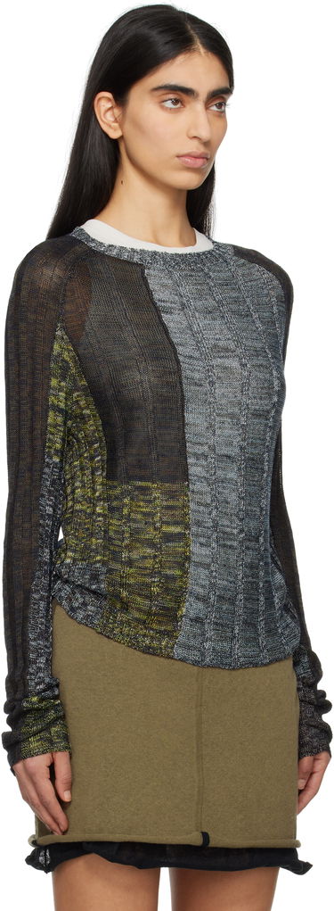 Sveter Eckhaus Latta Eckhaus Latta Symphony Knit Sweater Rôznofarebný | 8021-EL-PS25-C -, 1