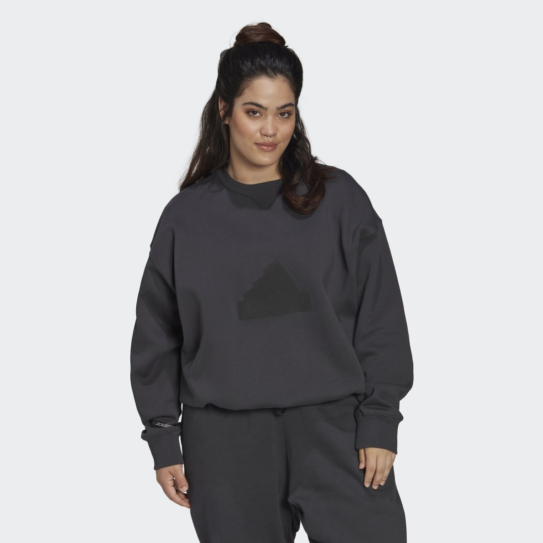 Mikina adidas Originals Mikina Čierna | HK8059, 0