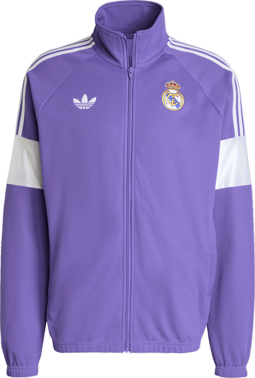 Bunda adidas Originals Real Madrid Originals Lifestyler Track Jacket Fialová | kc7790