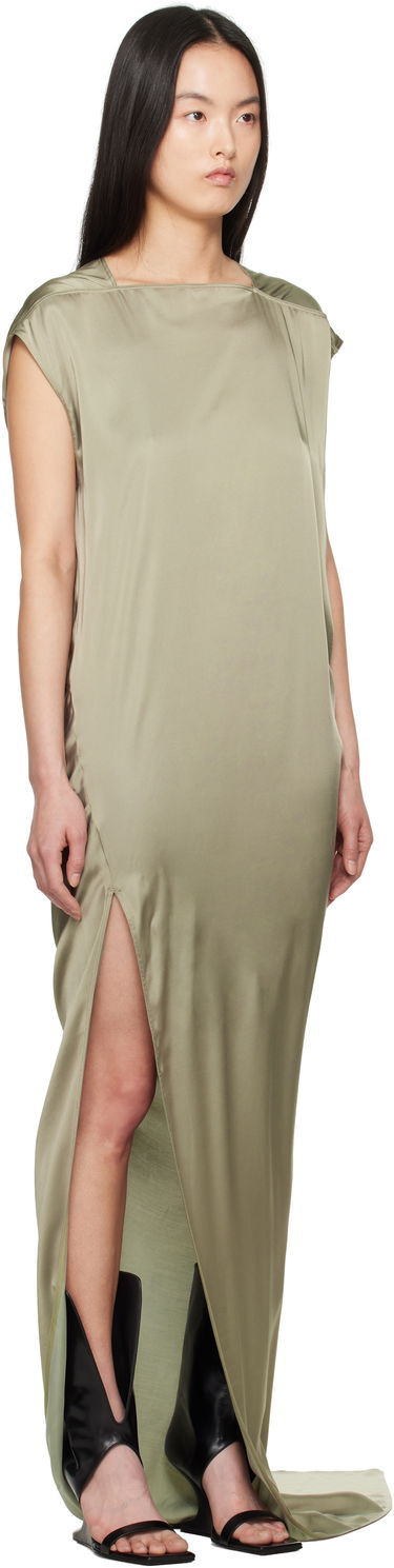 Šaty Rick Owens Rick Owens Hollywood Edfu Maxi Dress Zelené | RP01E7505 SCH, 1