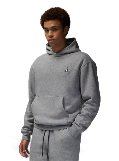 Mikina Jordan Essential M Fleece Pullover Hoodie Šedá | DQ7466-091