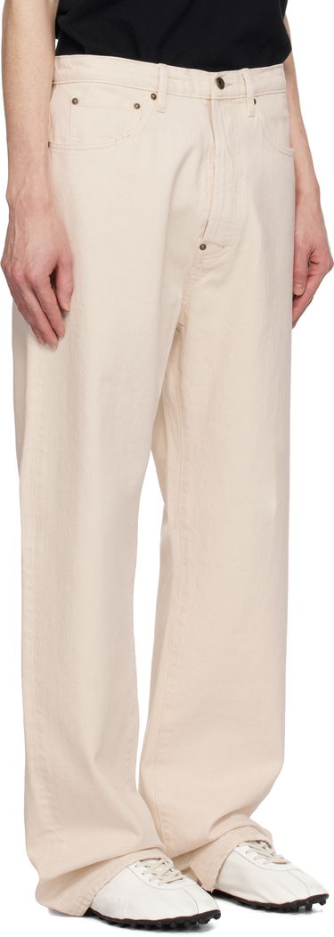 Džínsy Maison Margiela Maison Margiela Buckle Jeans Béžová | S50LA0238 M30026, 1