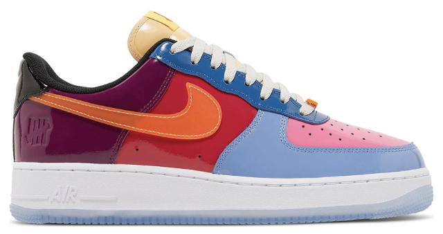 Air Force 1 Low SP Undefeated Multi-Patent Total Orange