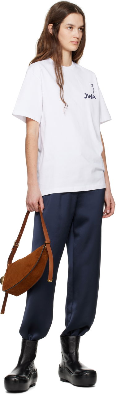 Tričko JW Anderson JW Anderson JWA Print T-Shirt Biela | JT0285-PG1510, 3