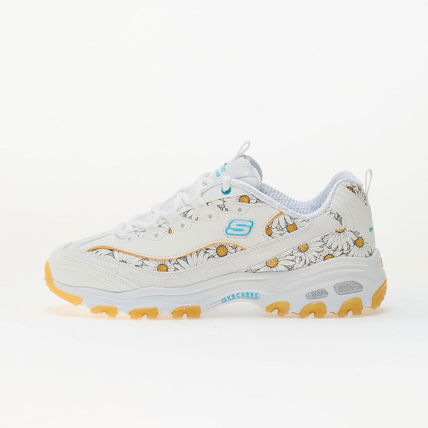 Tenisky a topánky Skechers D'Lites - Daisy Dream Biela | 150538 WYL, 0