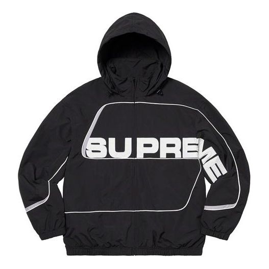 Vetrovka Supreme Paneled Track Jacket Čierna | SUP-FW21-115