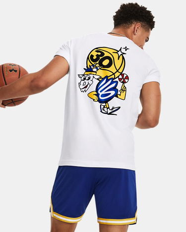 Tričko Under Armour CURRY DUB NATION TEE Biela | 1379857-100, 1
