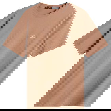 Tričko Dime Cursive Logo T-Shirt Béžová | DIMEHO2547SEP, 0