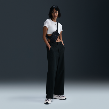 Crop Top Nike Nike Sportswear Collection Mid-Rise Twill Pants Biela | HF9430-010, 0