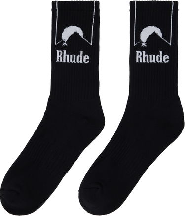 Ponožky Rhude Rhude Moonlight Socks Čierna | RHPS25SO08117, 1