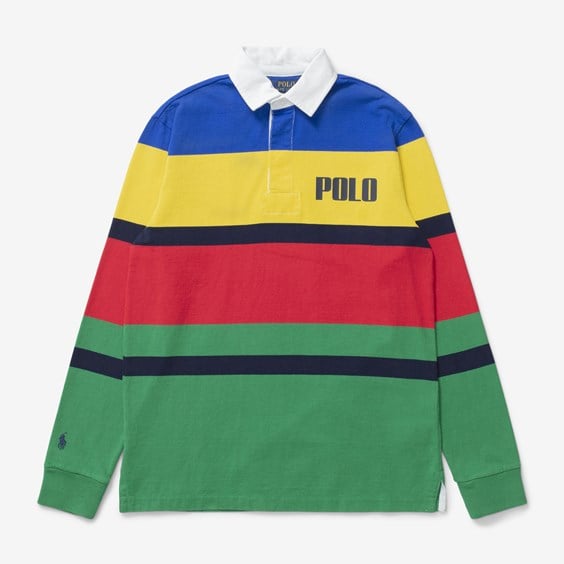 Polo tričko Polo by Ralph Lauren Rugby Poo T-shirt Zelené | 710909925001, 0