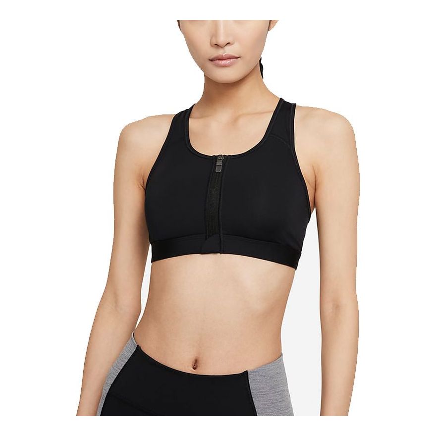 Podprsenka Nike Dri-FIT Zip-Front Sports Bra Čierna | DD1206-010, 0